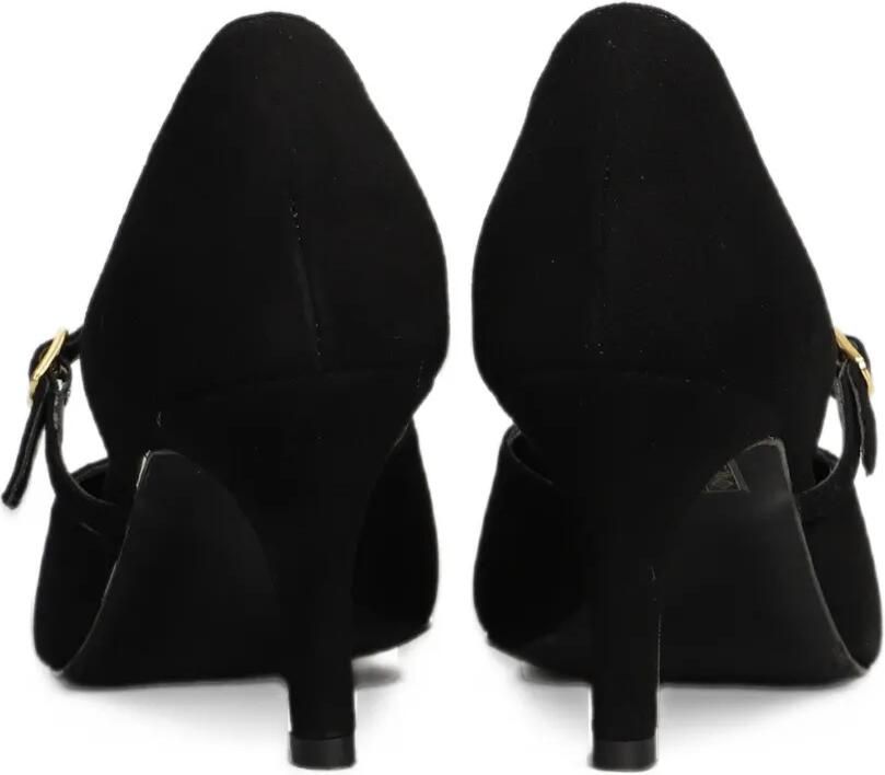Biancadi pointed-toe d'Orsay pumps Zwart - Foto 3