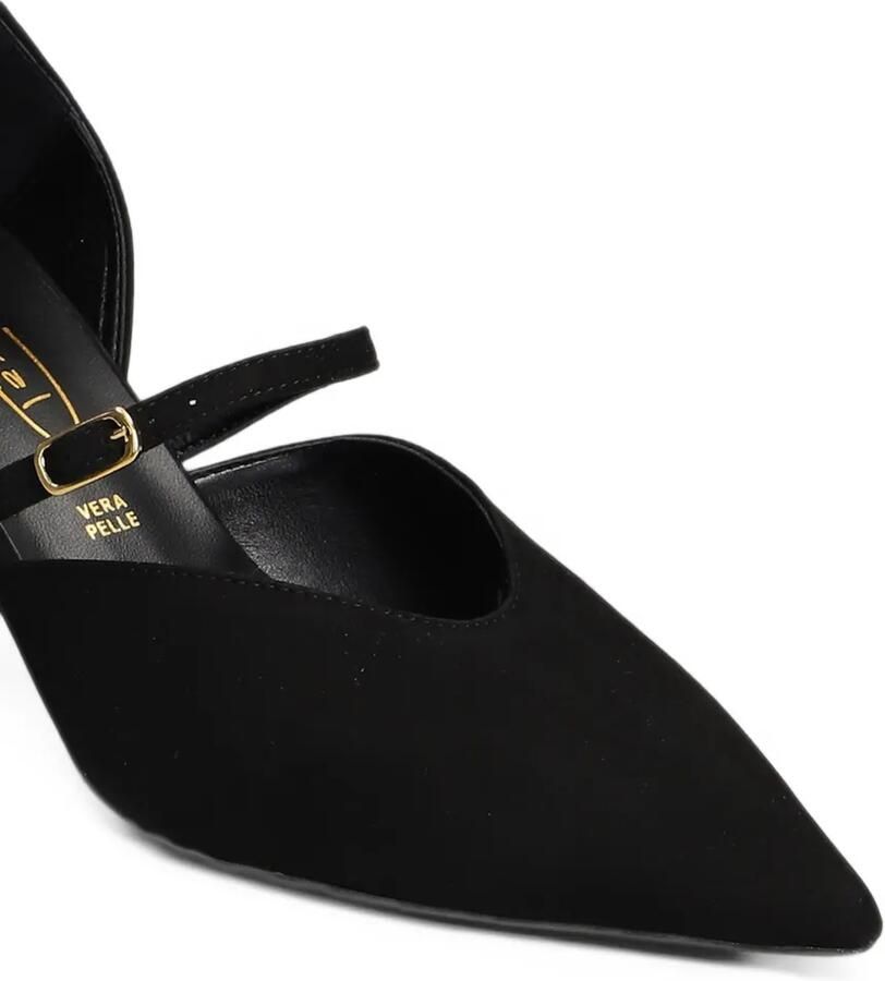 Biancadi pointed-toe d'Orsay pumps Zwart - Foto 2