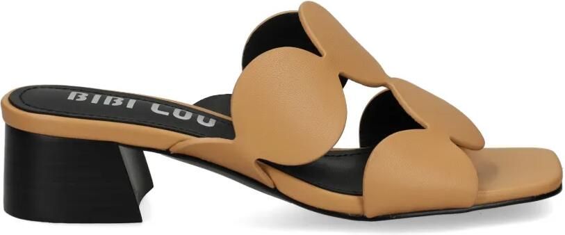 Bibi Lou 40 mm Onami muiltjes Beige