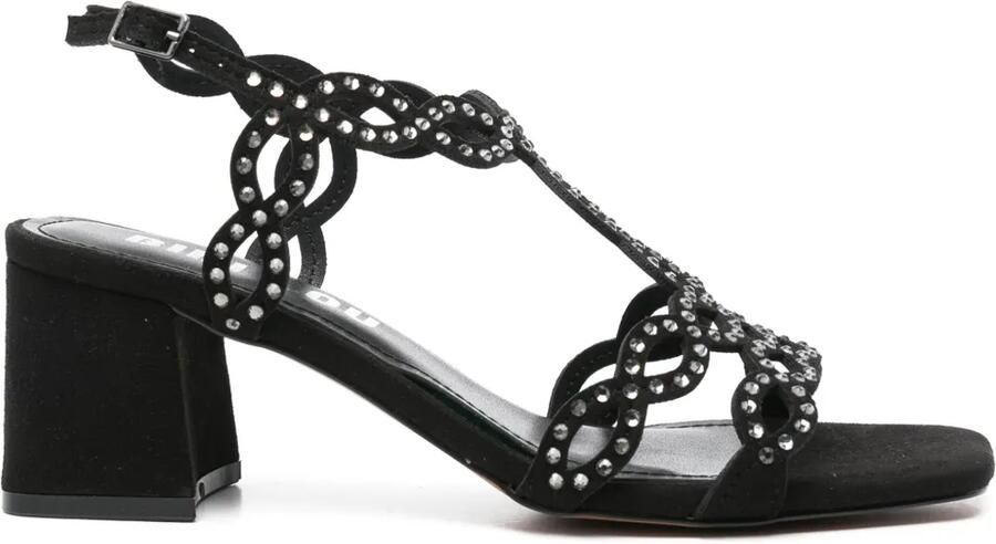 Bibi Lou 60 mm Kai sandalen Zwart