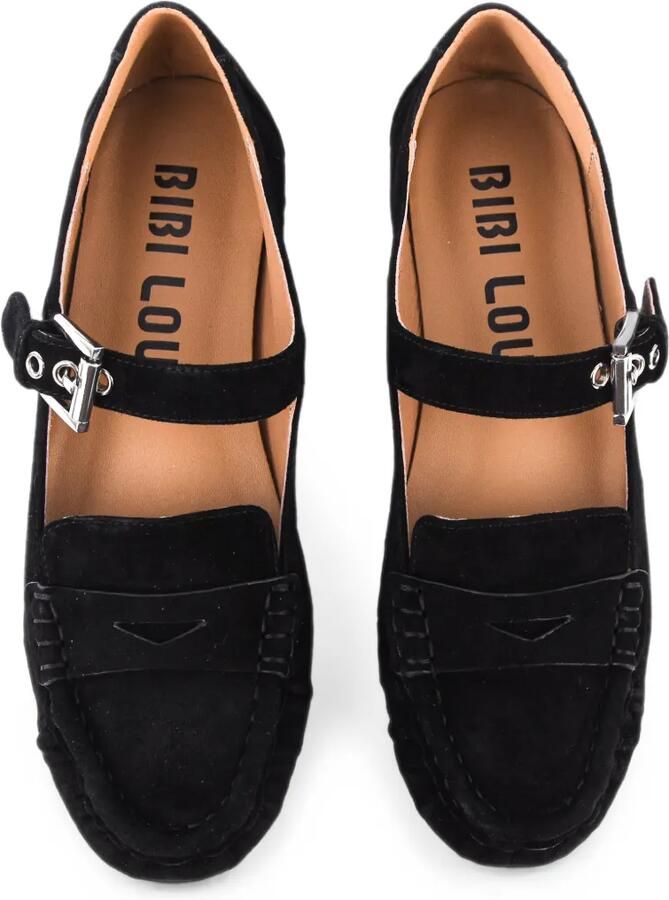 Bibi Lou Amaris ballerina's met gespbandje Zwart - Foto 2
