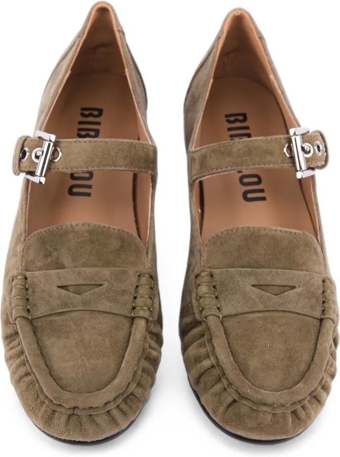 Bibi Lou Amaris suède ballerina's Beige - Foto 2
