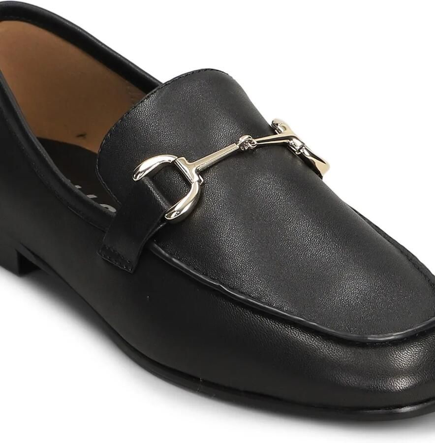 Bibi Lou Ashe 20 leren loafers Zwart