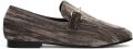 Bibi Lou Ashe fluwelen loafers met horsebitdetail Grijs - Grijs