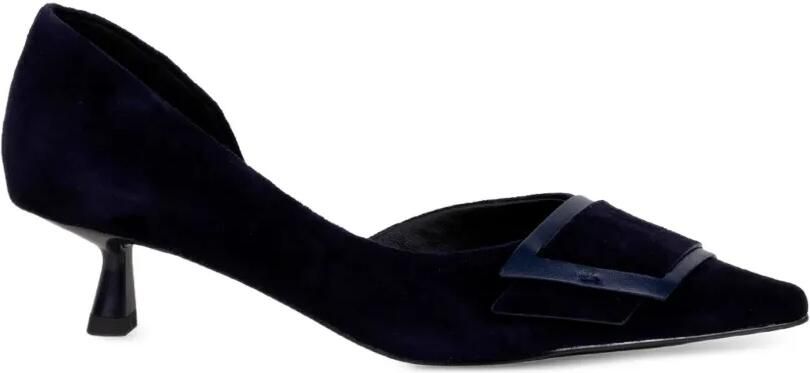 Bibi Lou Astra pumps met puntige neus en gesp Blauw