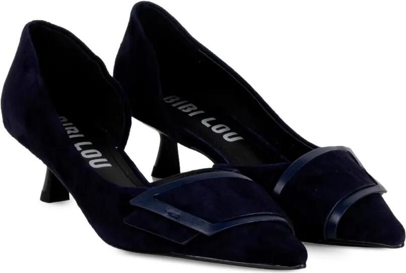 Bibi Lou Astra pumps met puntige neus en gesp Blauw - Foto 2