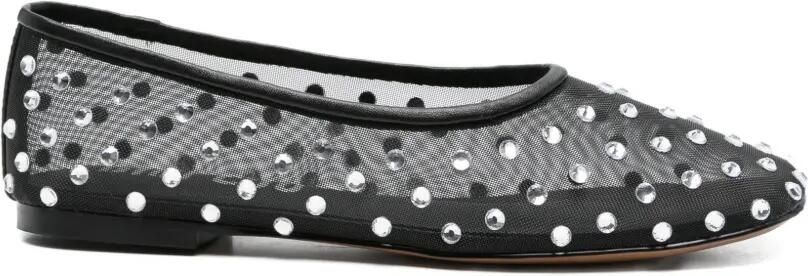 Bibi Lou Ballerina's met ronde neus Zwart