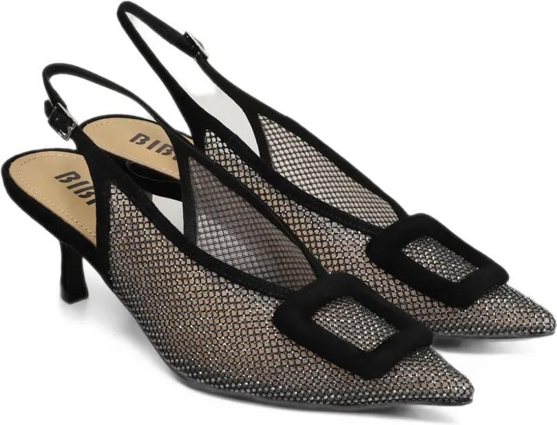 Bibi Lou Bonnie mesh pumps Zwart - Foto 4
