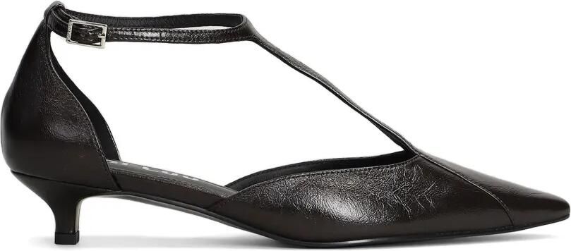Bibi Lou Canna pumps met puntige neus en T-bandje Bruin