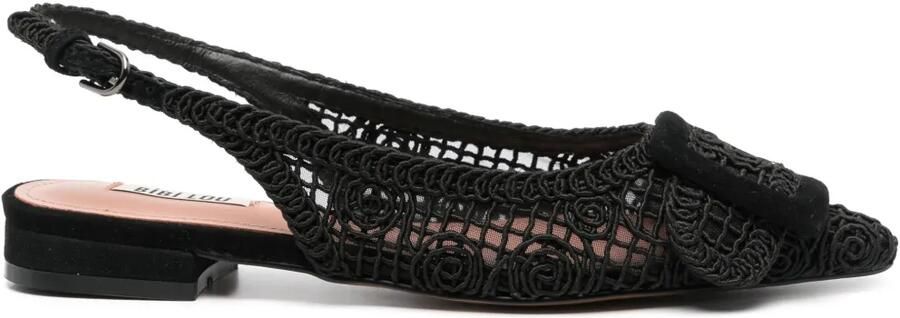 Bibi Lou Dalila slingback ballerina's Zwart