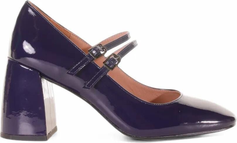 Bibi Lou double-strap pumps Paars