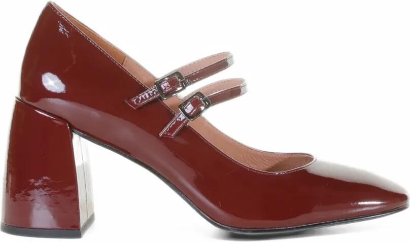 Bibi Lou double-strap pumps Rood