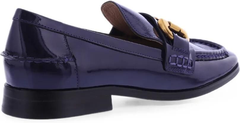 Bibi Lou Drew horsebit lakleren loafers Paars - Foto 2
