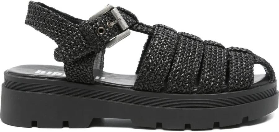 Bibi Lou Geweven sandalen Zwart