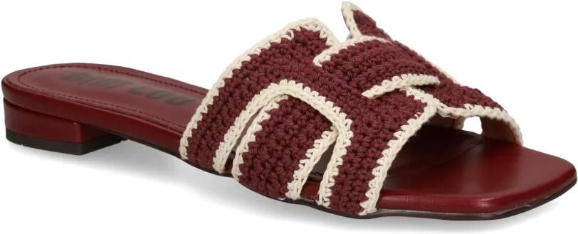 Bibi Lou Holly gehaakte sandalen Rood - Foto 4