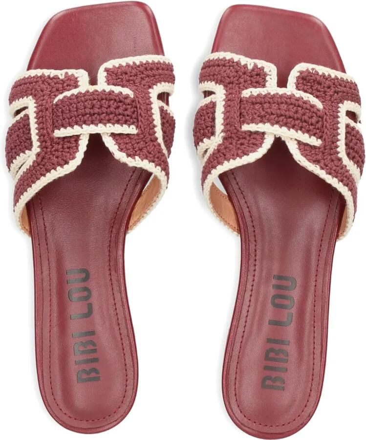 Bibi Lou Holly gehaakte sandalen Rood - Foto 2