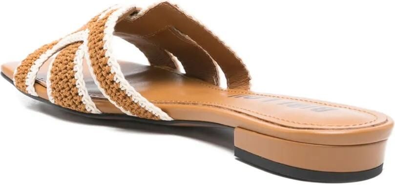 Bibi Lou Holly platte sandalen Bruin - Foto 3