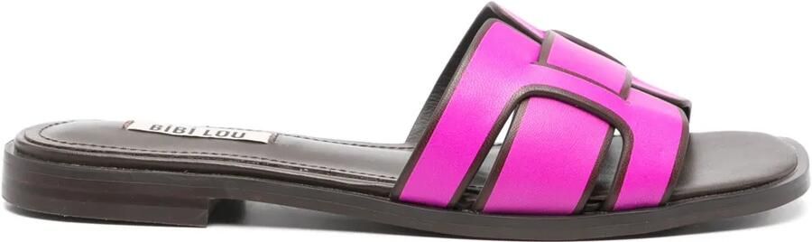 Bibi Lou Holly suède sandalen Roze