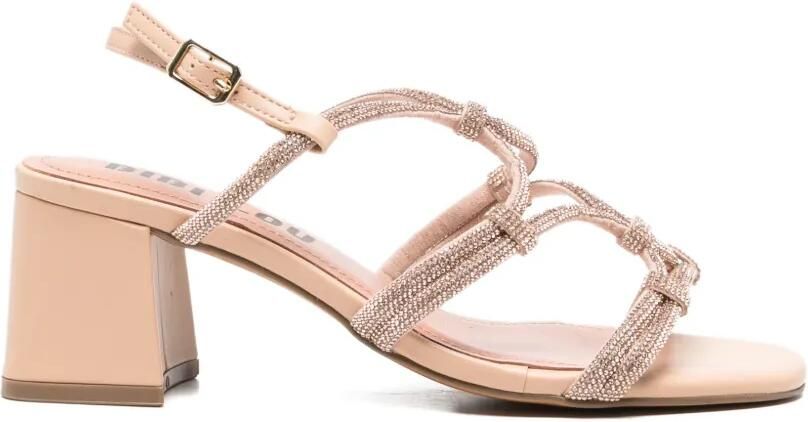 Bibi Lou Leren sandalen Beige