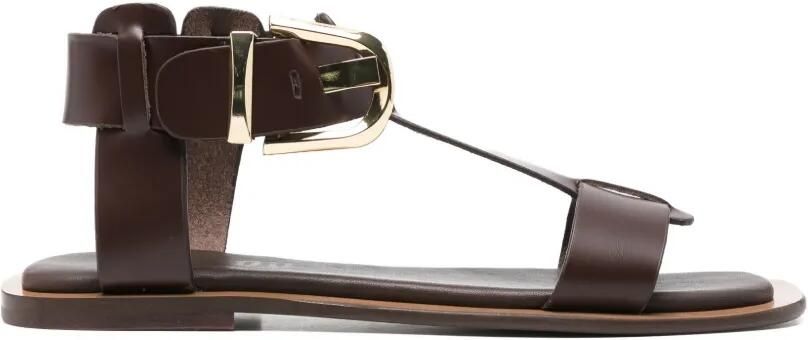 Bibi Lou Leren sandalen Bruin