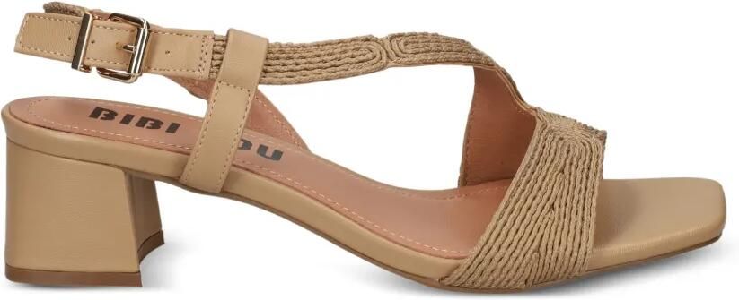 Bibi Lou Lipe sandalen met gespsluiting Beige