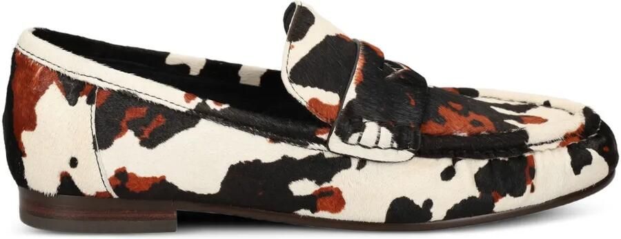Bibi Lou Loafers met bandje met patroon Wit