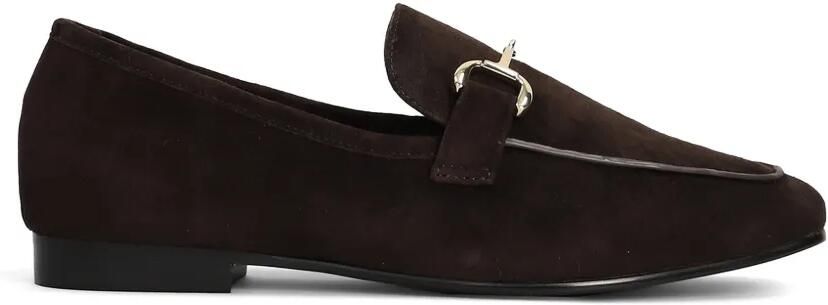 Bibi Lou Loafers met horsebitdetail Bruin