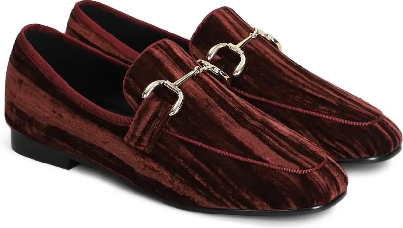Bibi Lou Loafers met horsebitdetail Rood - Foto 4
