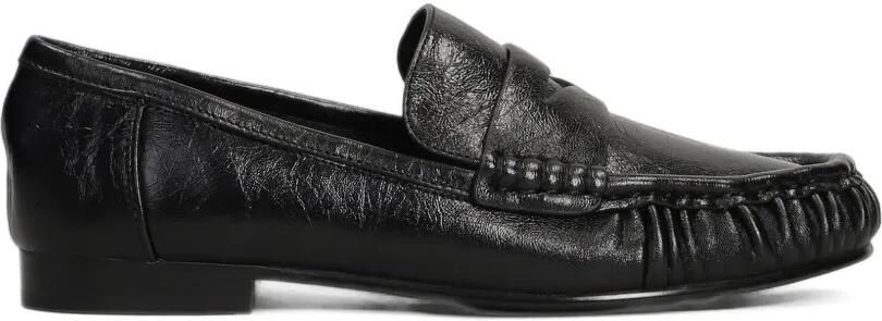 Bibi Lou Lyra leather loafers Zwart