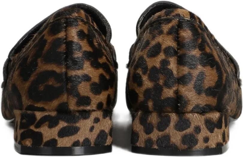 Bibi Lou Lyra leopard-print loafers Bruin - Foto 3