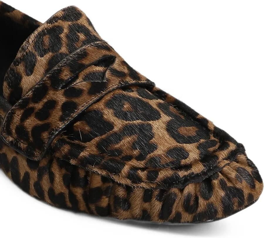 Bibi Lou Lyra leopard-print loafers Bruin - Foto 2
