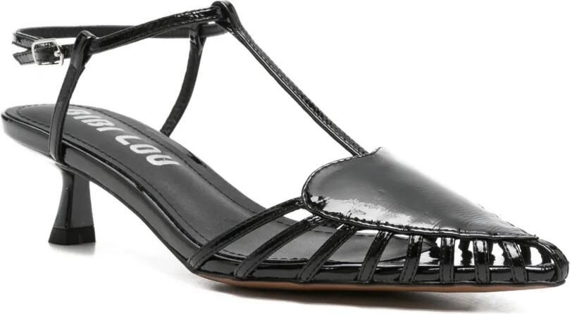 Bibi Lou May sandalen met hartpatroon Zwart - Foto 3
