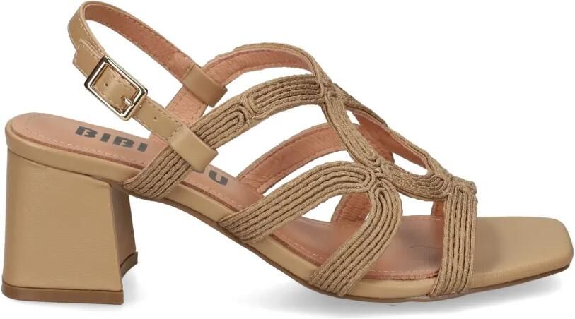 Bibi Lou Meli slingback sandalen Beige