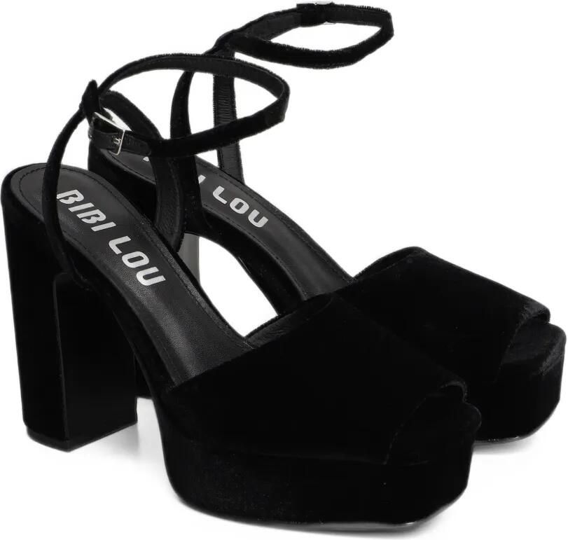 Bibi Lou Omen platform ankle-strap sandals Zwart - Foto 4