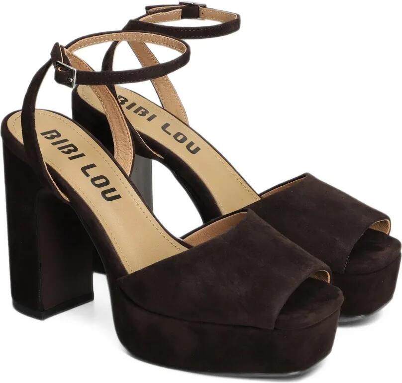 Bibi Lou Omen platform sandals Bruin - Foto 4