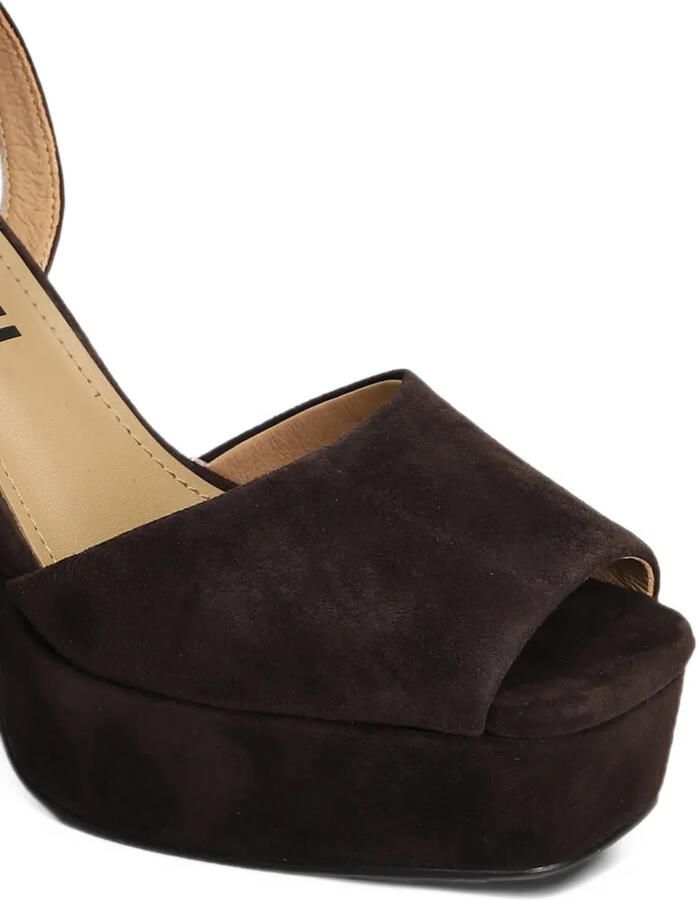 Bibi Lou Omen platform sandals Bruin - Foto 3