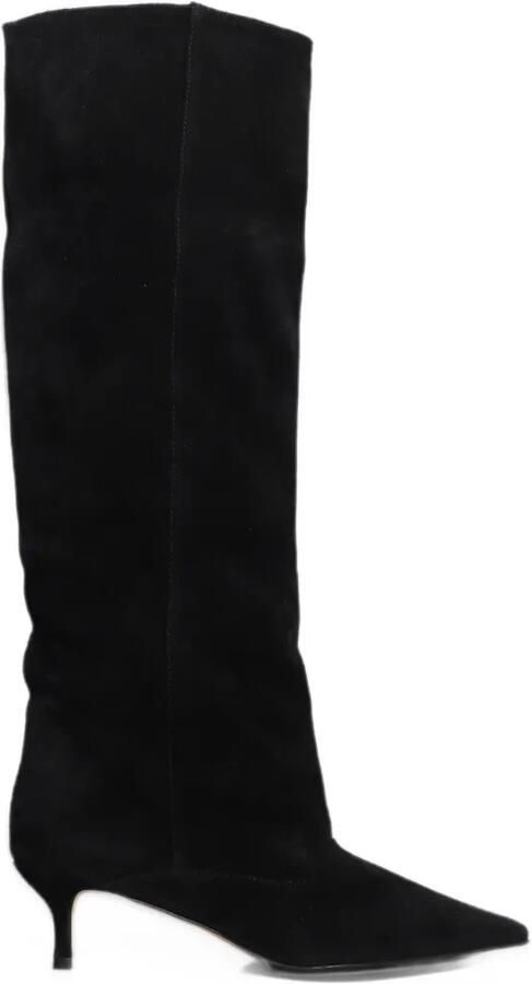 Bibi Lou pointed-toe knee-high boots Zwart