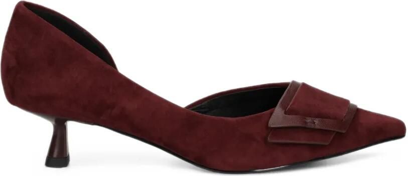 Bibi Lou Pumps met puntige neus Rood