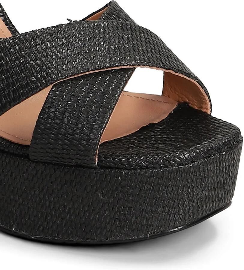 Bibi Lou PRIMROSE geweven sandalen Zwart