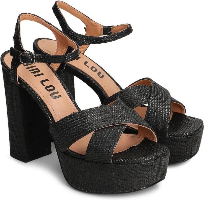 Bibi Lou PRIMROSE geweven sandalen Zwart - Foto 3