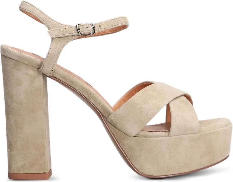 Bibi Lou PRIMROSE sandalen met plateauzool Beige - Foto 4