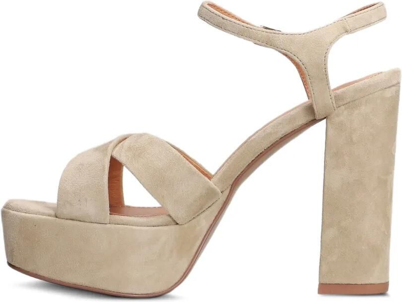 Bibi Lou PRIMROSE sandalen met plateauzool Beige - Foto 5