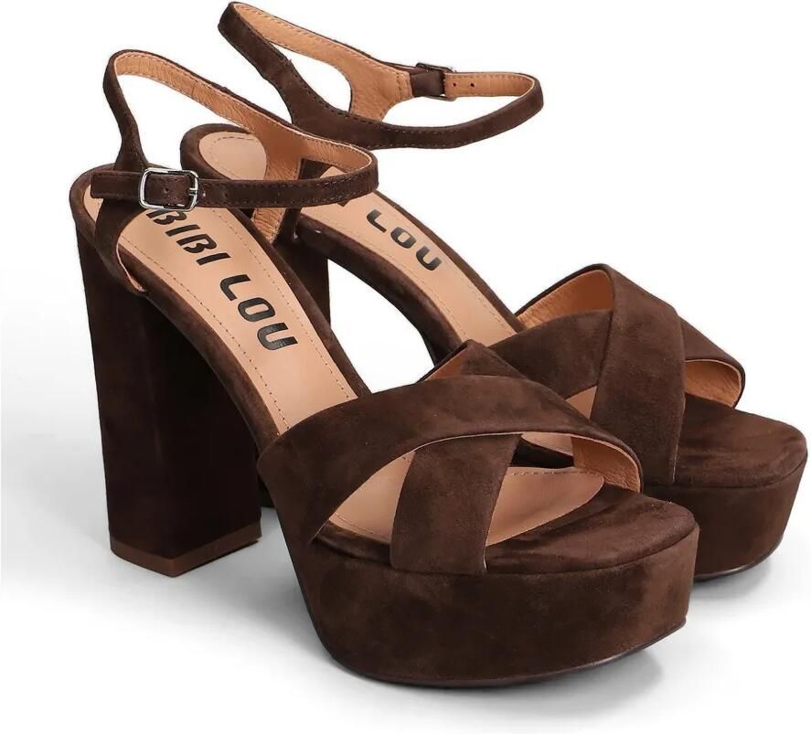 Bibi Lou Primrose sandalen met plateauzool Bruin - Foto 3
