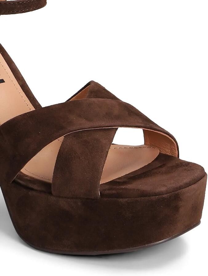 Bibi Lou Primrose sandalen met plateauzool Bruin - Foto 4