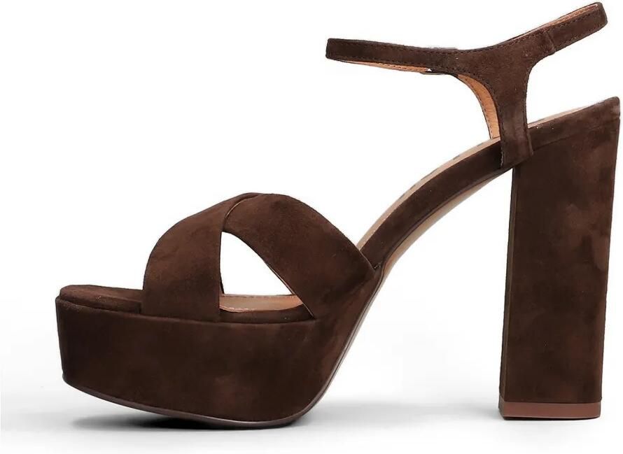 Bibi Lou Primrose sandalen met plateauzool Bruin - Foto 5