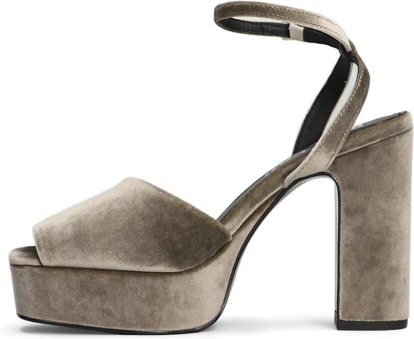 Bibi Lou Sandalen met plateauzool Grijs - Foto 5