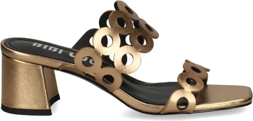 Bibi Lou Sandalen met uitgesneden details en bandje Goud