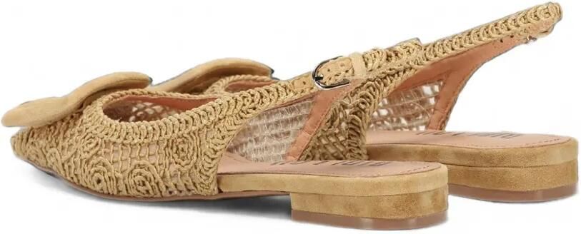 Bibi Lou Slingback ballerina's met gesp-detail Beige - Foto 3