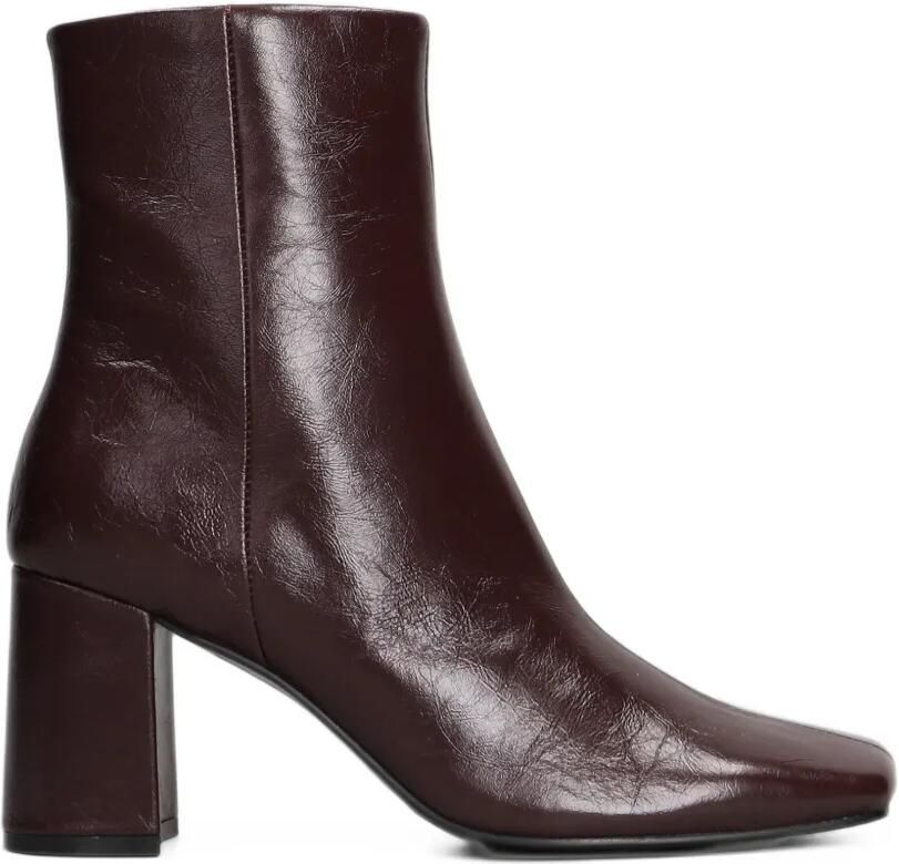 Bibi Lou square-toe ankle boots Rood