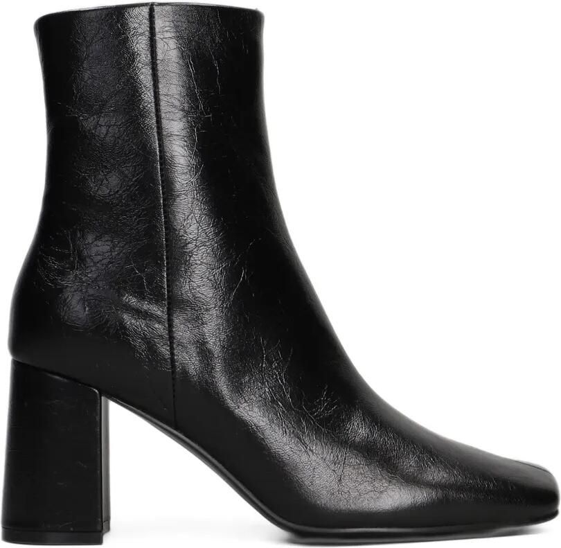 Bibi Lou square-toe ankle boots Zwart